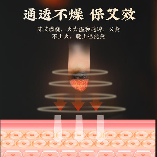 【创办于1669年！北京同仁堂艾条】北京同仁堂艾条1.8*20cm/支*10支，甄选陈年艾草，净化空气，艾香浓郁 商品图2