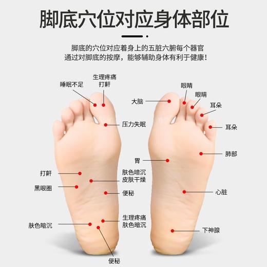 足底按摩器腿部经络疏通刺激揉捏脚底穴位滚轮指压板家用按脚神器 商品图4