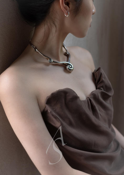 Sophie Buhai  纯银中号Bagel 圆形耳环（一对） 商品图1