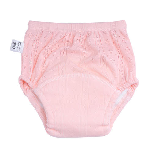 3条装【再胖也不夹屁屁，舒适透气】2023婴儿训练裤可洗镂空透气尿布裤宝宝布尿裤棉布学习裤夏隔尿裤 商品图6