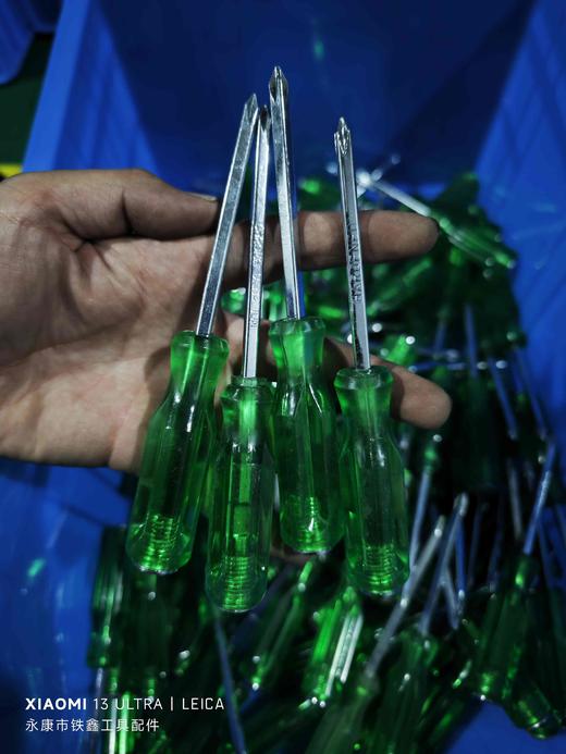 【货号03107】库存处理穿心螺丝刀十字超硬工业级敲击螺丝批头通心加重型工地专用螺丝起子 商品图0