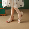 时尚减龄，花朵鱼嘴凉鞋BE-b7063 商品缩略图12