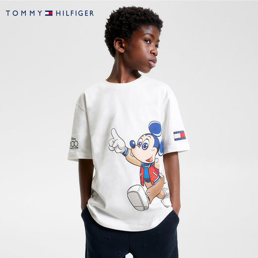 [DISNEY联名系列] TOMMY 秋 大童 小童 短袖T恤 KS0KS00474 商品图1