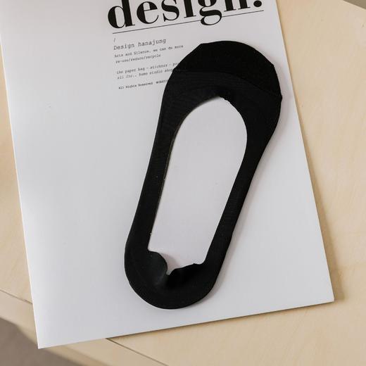 23春夏新品网眼透气任意剪棉拼防顶破隐形船袜后跟硅胶女士浅口袜_HLY 商品图5