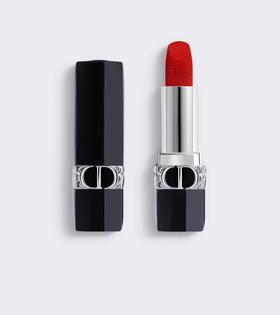 【品牌授权】爆款Dior-迪奥烈艳蓝金唇膏 礼盒款 色号全-高订色泽-缎光或哑光妆效 迪奥口红 舒悦持色