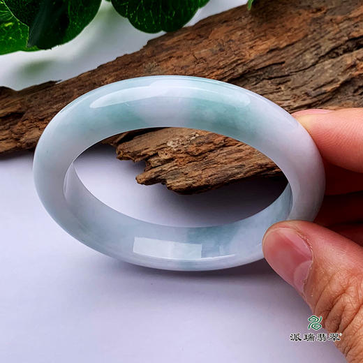 派瑞翡翠 翡翠挂件 糯种 飘花 商品图2