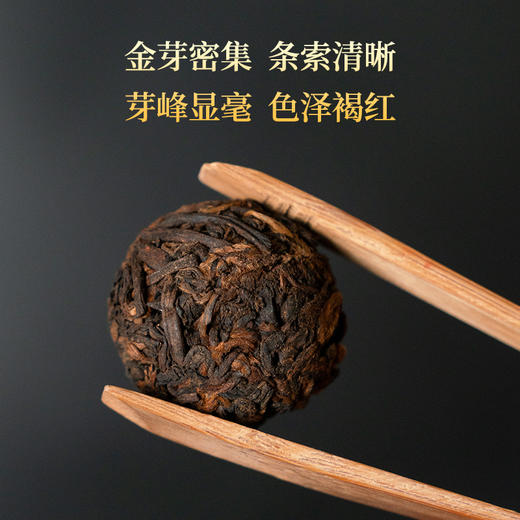 2023年新品一球经典普洱熟茶龙珠 商品图2