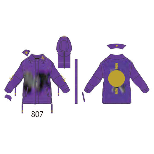 Marqleen 23-24 【MQ04003】 新款雪服  997/bkfl  007/wfl  807/pfl  707/pkfl 商品图3