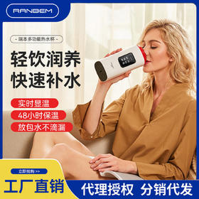 瑞本便携式烧水壶家用电热水杯小型办公室迷你旅行保温加热养生杯