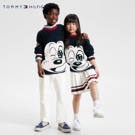 [DISNEY联名系列] TOMMY 秋 大童小童 毛衣 KS0KS00406 商品图2