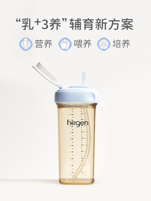 Hegen海格恩 萌牙吸嘴x2+吸管x2 配件组合（不含盖） 商品图5