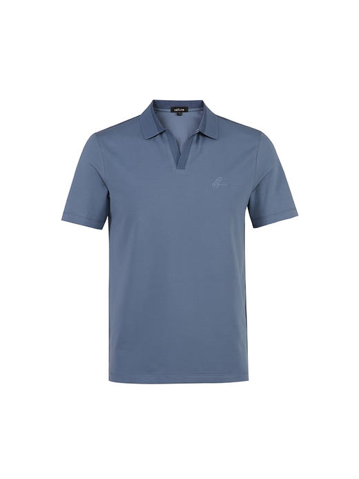 callisto蓝色棉混纺T恤 SSTSS088C 商品图3