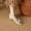 时尚减龄，花朵鱼嘴凉鞋BE-b7063 商品缩略图9