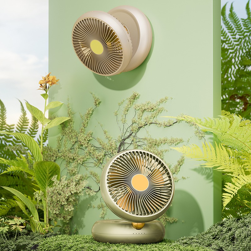 瑞士coplax电风扇悬浮折叠家用静音台式摇头迷你宿舍厨房遥控壁挂