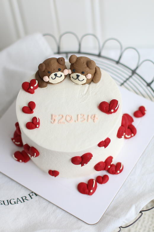 小熊情侣蛋糕 商品图1