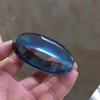 477084 海蓝宝手镯  晶体通透，帝王蓝色，补水神器，海蓝宝石象征沉着，勇敢和聪明，佩戴海蓝宝坚定信心，增强自信 内径57毫米，规格15.5*8.5毫米，重53.4克， 超值价💰9580 商品缩略图5