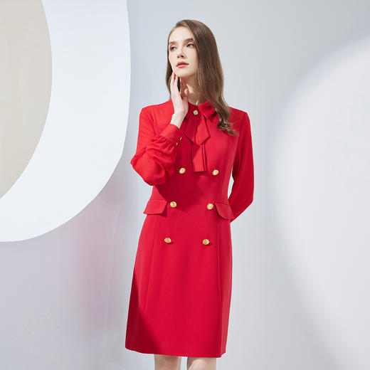 NF8P2斯尔丽瑟俪商场同款2023夏季新款修身职业通勤减龄连衣裙 商品图0