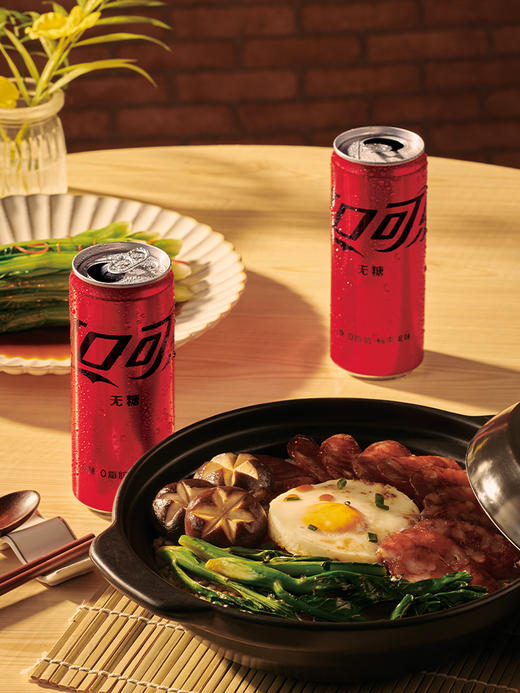 可口可乐零度无糖汽水330ml 商品图1