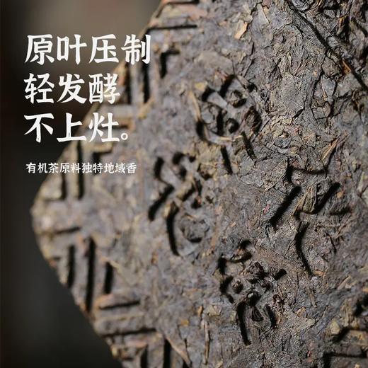 钧泽源安化黑茶正品正宗茯茶有机茶花砖1kg 有机黑茶 商品图5