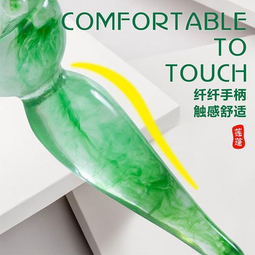 莲蓬脸部按摩棒点穴美容面部经络活筋刷提拉下颚线拨筋棒身体刮痧 商品图3