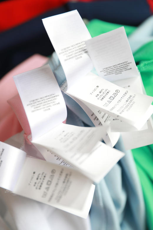 清冷感polo衫。r家小标刺绣粒扣设计慵懒显瘦翻领polo衫女J051630 商品图3