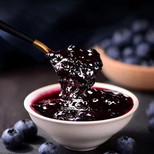满满花青素 护眼美味 | 蓝笑蓝莓果酱/草莓果酱 优选蓝莓熬制配料干净 有机认证 早餐搭配面包无糖果泥型140g/瓶 含糖果粒型160g/瓶 商品图0