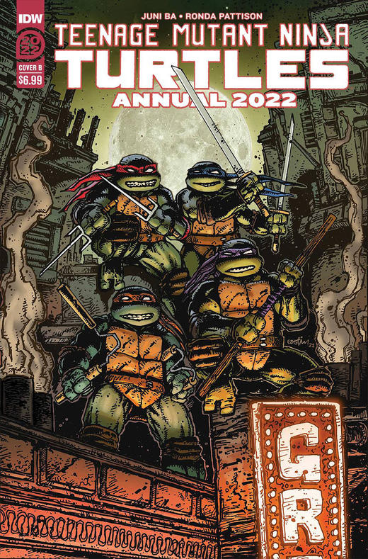 忍者神龟 年刊 Tmnt Annual 2022 商品图1