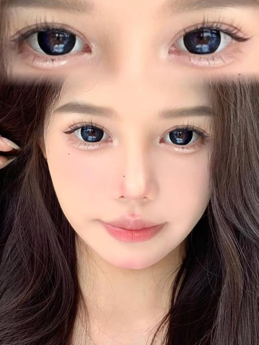 巨型萝莉·子夜蓝黑「含硅水凝胶」年抛型 商品图2