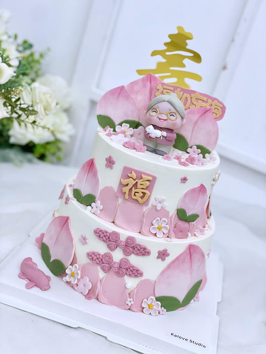 奶奶祝寿蛋糕 商品图1