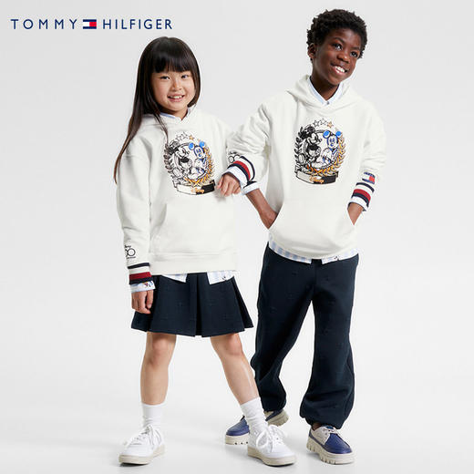 [DISNEY联名系列] TOMMY 秋 大童小童 卫衣 KS0KS00409YBL 商品图3