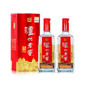 新-52度泸州老窖头曲淡雅（优惠装）475ml*2*3
