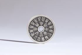 矩德泉坊 纯银手作   二十四福寿（2.9厘米版）617