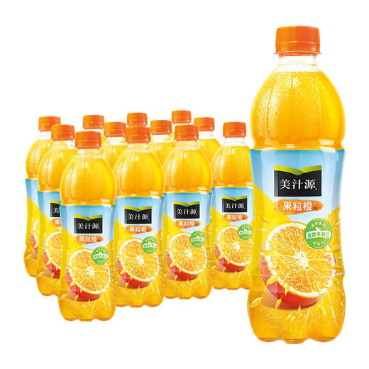 美汁源果粒橙450ml 商品图0
