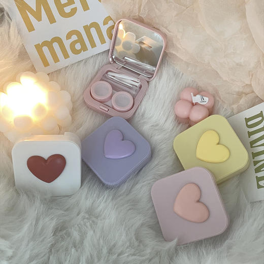 隐形眼镜盒/像鱼as818爱心 商品图0