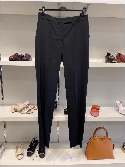 Salvatore Ferragamo 女士纯色小脚休闲裤 商品图0