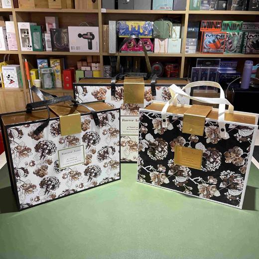 QT-LH-061/062 山茶花手提包印花 礼盒 商品图0