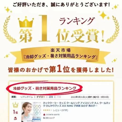 火爆海外 黑科技夏日降温冰凉PCM项圈 夏天解暑降温必备 商品图1