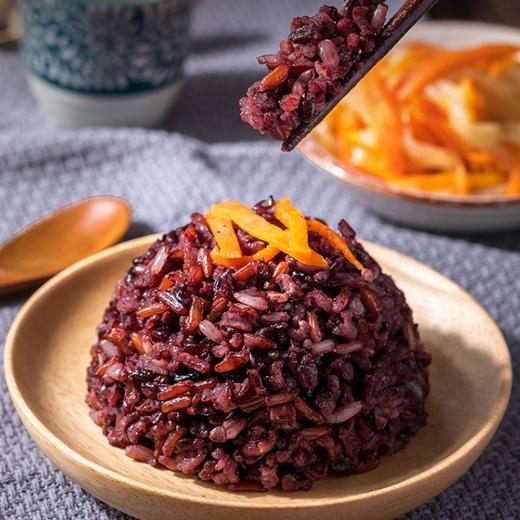 【三色米•黑米/红米/糙米】低脂饱腹 减轻腹担 软糯香甜 膳食纤维 大米伴侣 低脂饱腹 商品图0