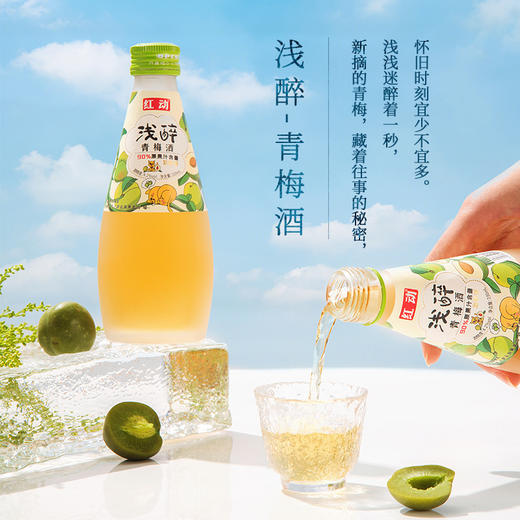 红动女士甜酒青梅酒青柠晚安果味酒 商品图0