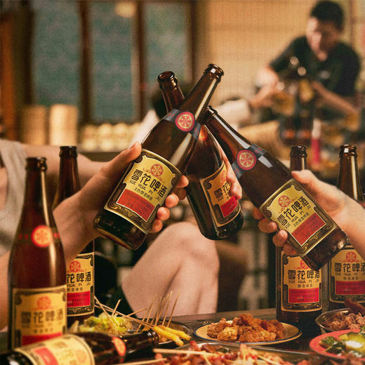 雪花啤酒 经典沈阳老雪 640ml 商品图2