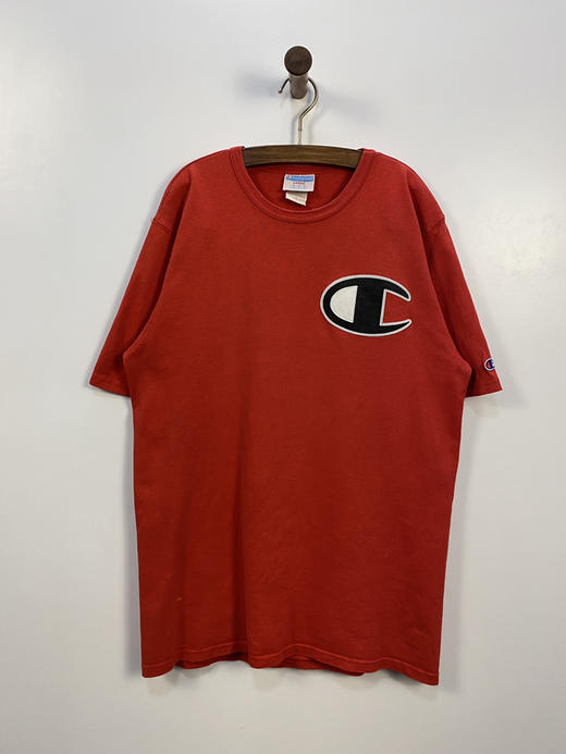Champion 冠军 大绣花眼 短袖T恤 _SST(L) 商品图1
