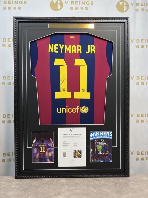 收藏系列 内马尔 巴萨队11号1415赛季 亲笔签名球衣 商品图1