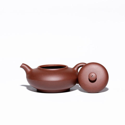 【合家欢乐 幸福美好】锦壶御品 合欢 紫泥材质 180cc 王春燕作品 礼盒装 商品图1