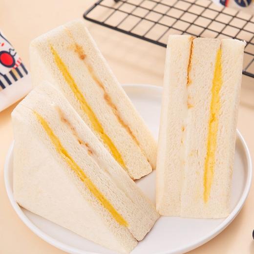 【六小时饱腹！无皮三明治】饱腹代餐，咸甜搭配，轻盈绵密，细腻柔软，营养健康，面包无皮夹心吐司肉松沙拉网红早餐零食营养食品健康 商品图3