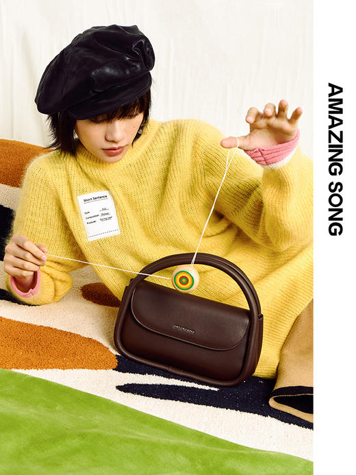 【Amazing Song】软欧包女2022新款百搭时尚单肩小众设计手提包包 商品图3