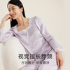 【法式复古】金三塔真丝睡衣女士100%桑蚕丝春夏可外穿方领家居服套  YSFDC206 商品缩略图2