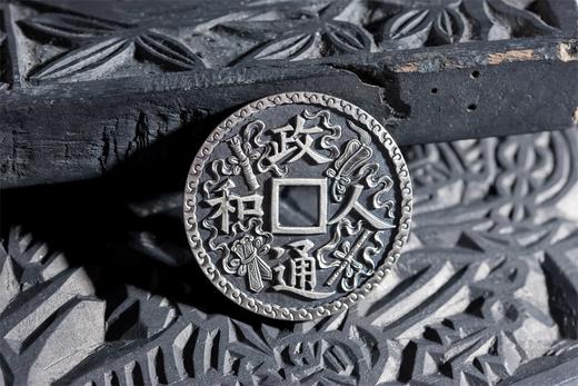 矩德泉坊 纯银手作   政通人和暗八仙（4.2厘米版）618 商品图3