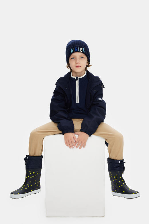 艾高 童靴童  NB20J-F 金心印花.【鞋底有膜，试穿小心】 商品图0