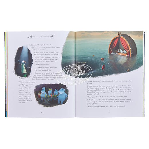 【中商原版】Amanda Li：Adventures in Moominvalley 姆明谷历险 儿童独立阅读入门初级章节书桥梁书 平装 英文原版 9岁以上 商品图5