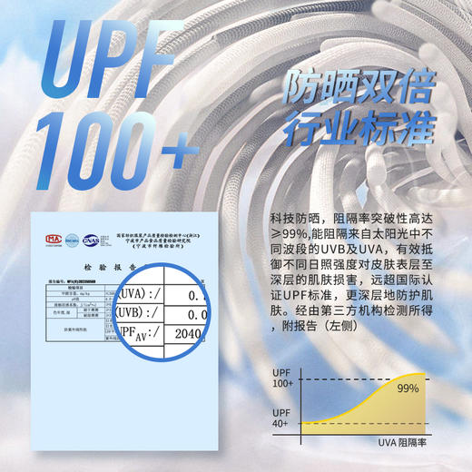 Naturehike挪客原纱针织防晒衣upf100新款夏女皮肤衣防紫外线防晒服宽松 商品图2